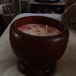 Large homemade candles